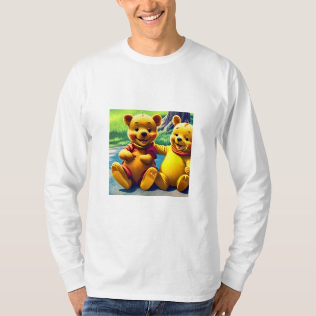 Camiseta Winnie, o Pooh 8. (Frente)