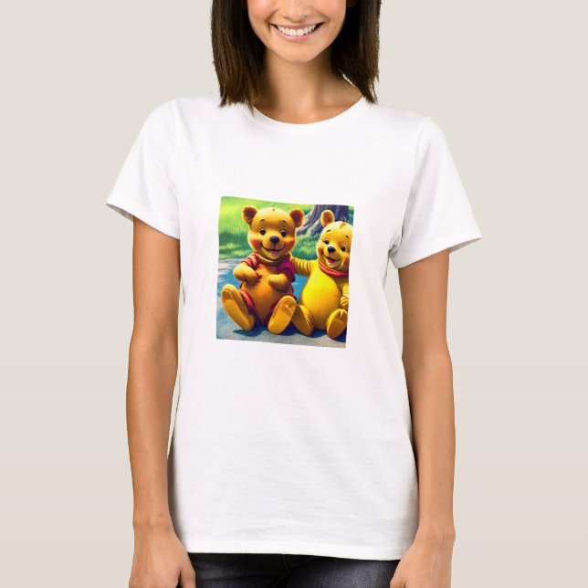 Camiseta Winnie, o Pooh 8. (Frente)