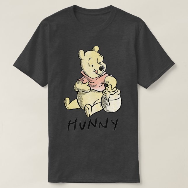 Camiseta Winnie the Pooh Hunny (Frente do Design)