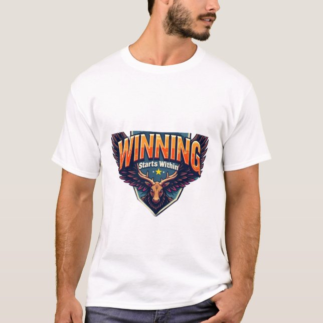 Camiseta Winning Starts Within (Frente)