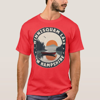 Camiseta Winnisquam Lake New Hampshire Sunset