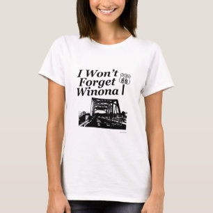 Camiseta Winona na Rota 66, Viagem Motto