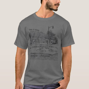 Camiseta Winslow Arizona AZ EUA 66 leve com calma est 1926
