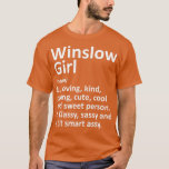 Camiseta WINSLOW GIRL AZ ARIZONA Funny City Home Gift<br><div class="desc">WINSLOW GIRL AZ ARIZONA Funny City Home Roots Gift.</div>