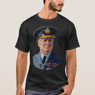 Camiseta Winston Churchill Em Forma Uniforme
