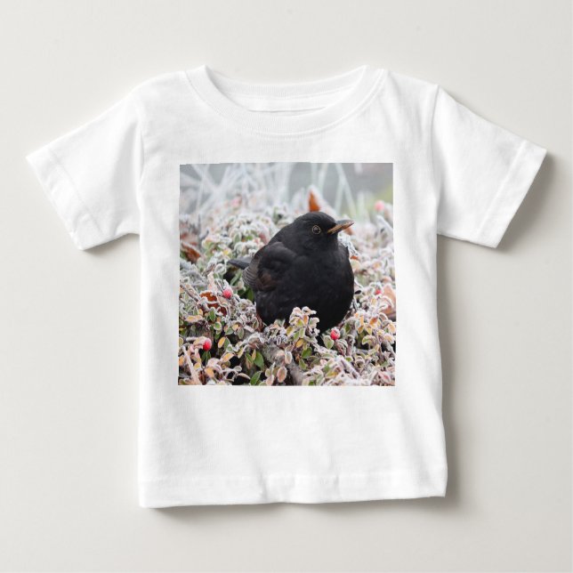 Camiseta Winter Blackbird (Frente)