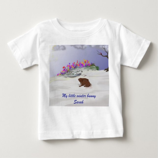 Camiseta Winter Bunny (Frente)