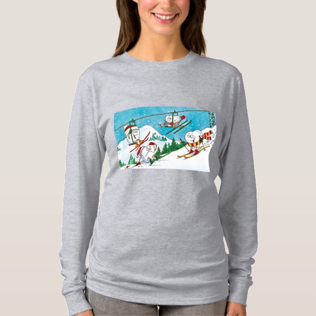 Camiseta Winter Dental Office Funny (Frente)