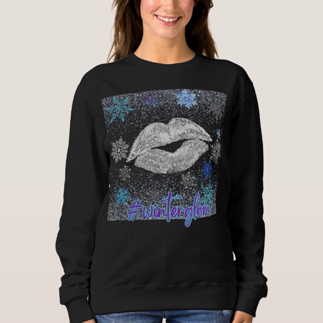 Camiseta Winter Glam Sweatshirt (Frente)