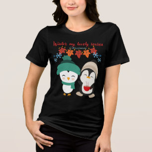 Camiseta Winter My Lovely Season - Cozy Christmas Women's