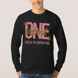 Camiseta Winter One Derland Birthday Girl Winter Onederland