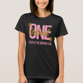 Camiseta Winter One Derland Birthday Girl Winter Onederland