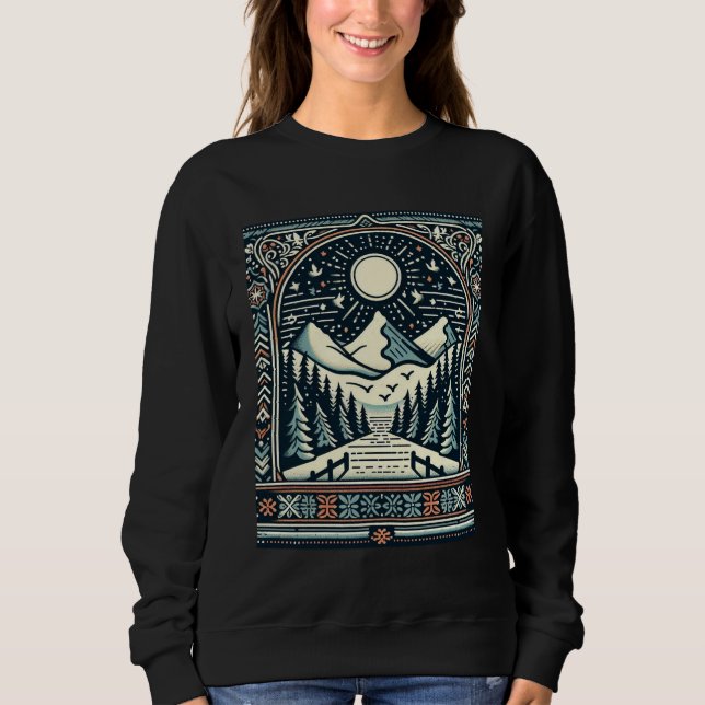 Camiseta Winter Road (Frente)