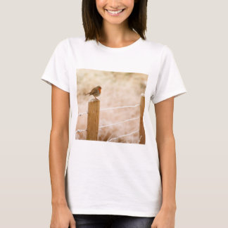 Camiseta Winter Robin Redbreast