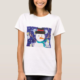 Camiseta Winter Snowman