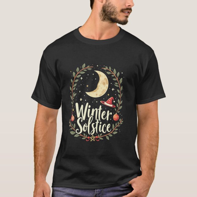 Camiseta Winter Solstice Yule Pagan (Frente)