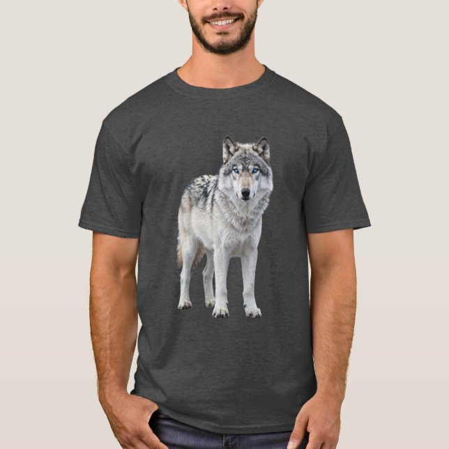 Camiseta Winter wolf (Frente)