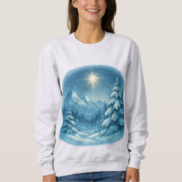 Camiseta Winter Wonderland Snowy Forest Sweatshirt | Cozy C