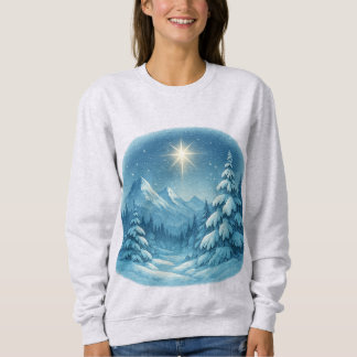 Camiseta Winter Wonderland Snowy Forest Sweatshirt | Cozy C