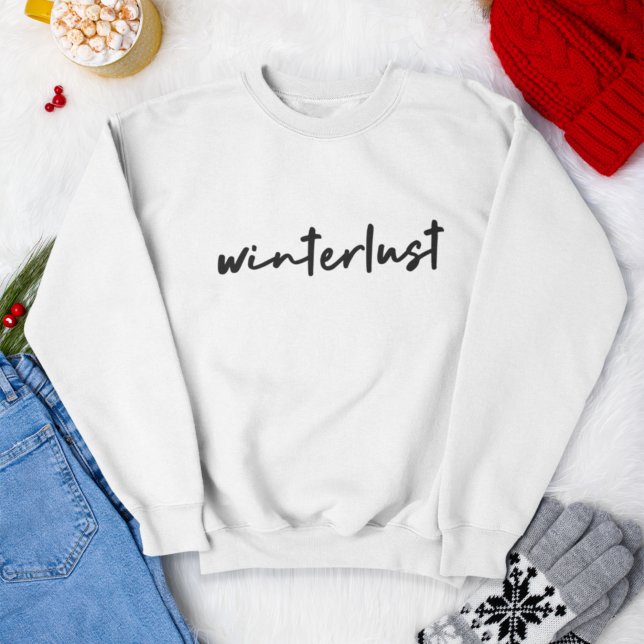Camiseta Winterust | Natal moderno minimalista (Criador carregado)