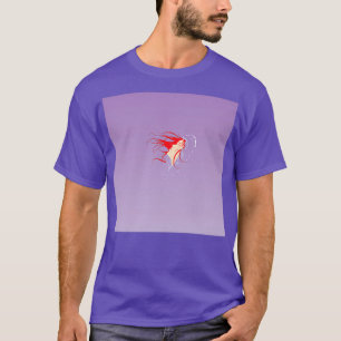 Camiseta Winterx27s Cabeça vermelha de neve