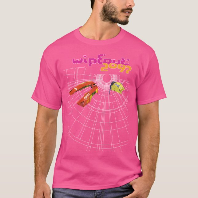 Camiseta Wipeout 2097 - Cobrir de jogos (Frente)
