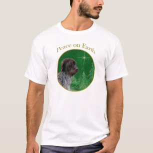 Camiseta Wirehaired Apontando Griffon Peace