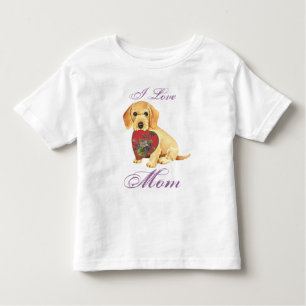 Camiseta Wirehaired Dachshund Heart Mãe