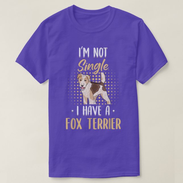 Camiseta Wirehaired Fo Terrier Dog691  (Frente do Design)