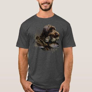 Camiseta Wirehaired Pointing Griffon Caça-Madeira