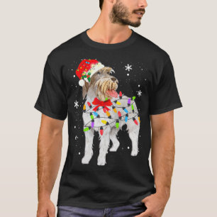 Camiseta Wirehaired Pointing Griffon Dog Natal Mãe