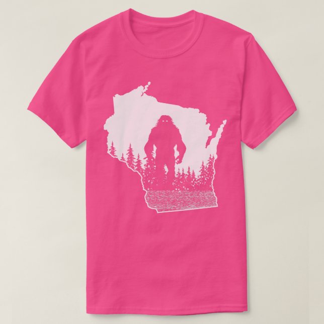 Camiseta Wisconsin Bigfoot (Frente do Design)
