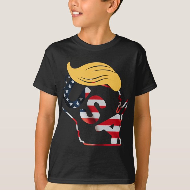Camiseta Wisconsin For Trump (Frente)