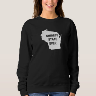 Camiseta Wisconsin Kindecest State Ever Viagem Melhor Class