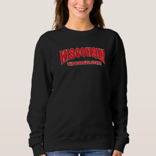Camiseta Wisconsin State The Badger State Vintage Graphic