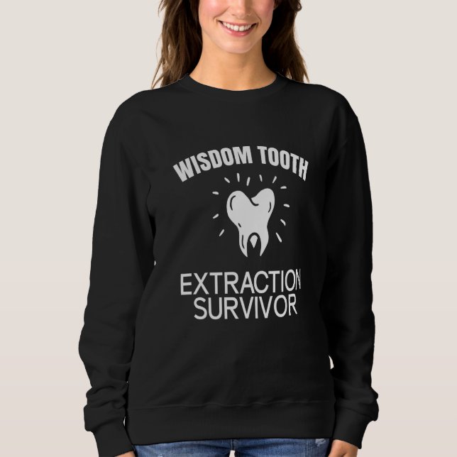 Camiseta Wisdom Tooth Extraction Survivor   (Frente)