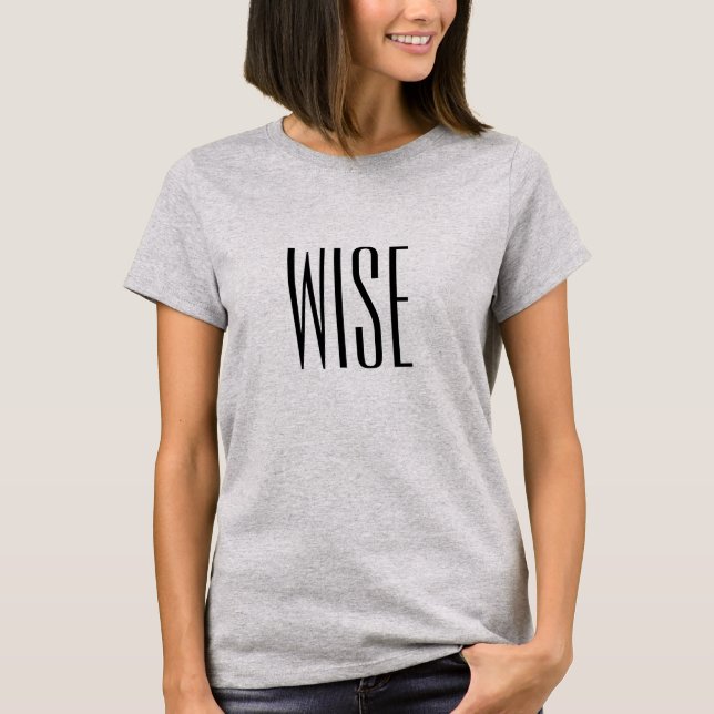 Camiseta WISE (Frente)