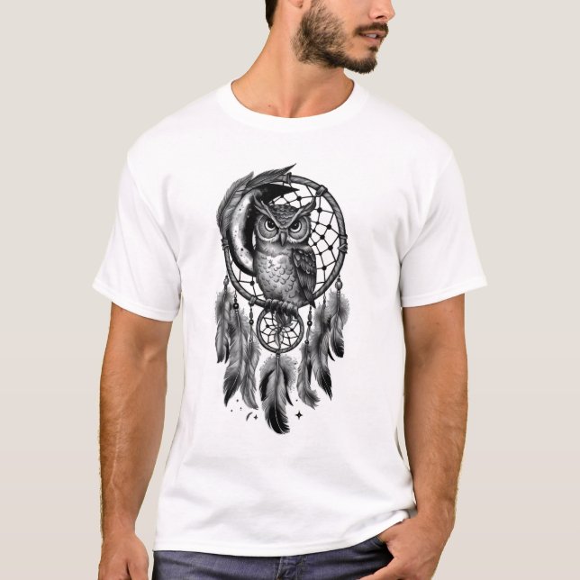 Camiseta Wise Guardian Dreamcatcher (Frente)