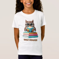 Wise Reader Owl Lading Shirt