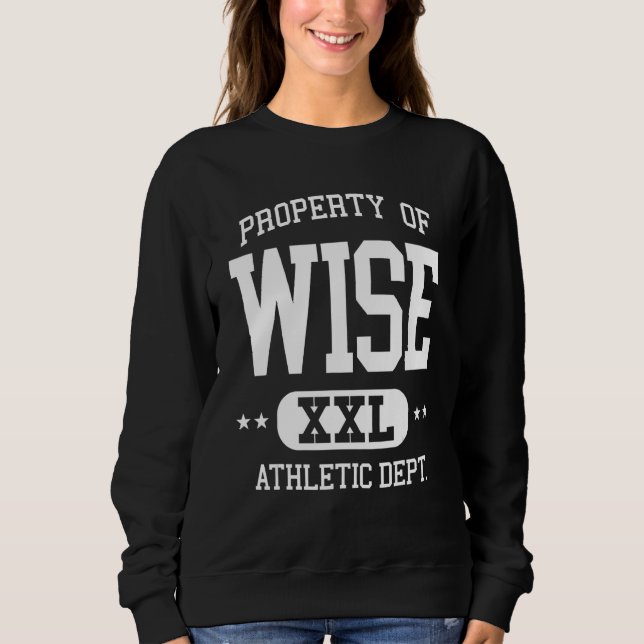 Camiseta Wise Retro Athletic Property Dept (Frente)