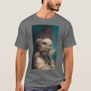 Camiseta Wise White Parrot