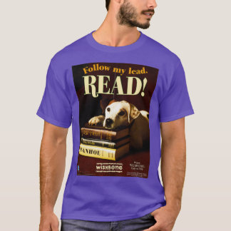 Camiseta Wishbone dog READ