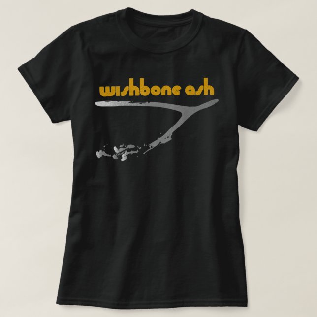 Camiseta Wishbones Ash Banda (Frente do Design)