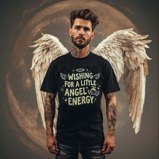 Camiseta Wishing For a Little Angel Energy, Cute Angel