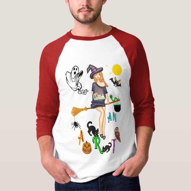 Camiseta Witch An Art (Frente)