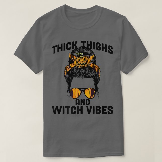 Camiseta Witch Hex O Patriarcado Espessa Coxa Vibes (Frente do Design)