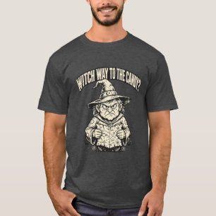 Camiseta Witch Way to the Candy