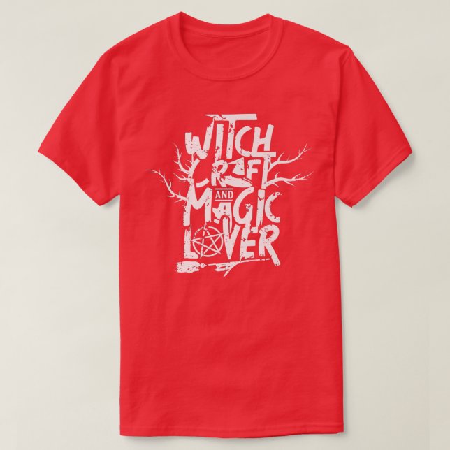 Camiseta Witchcraft e Magic Lover Witcher Witcher B (Frente do Design)
