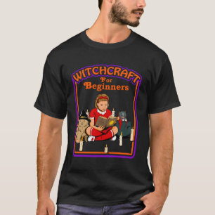 Camiseta Witchcraft Para Principiantes Funny Sarcastic Retr