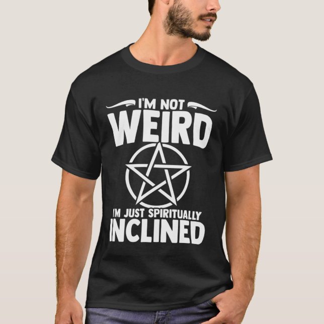 Camiseta Witchcraft Satânico Inclinado Espiritualmente - Ba (Frente)